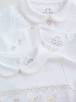 Babypakjes En Babypyjama's*Next - Verpakking van 3 babypyjama's (0-2jr) White Collar