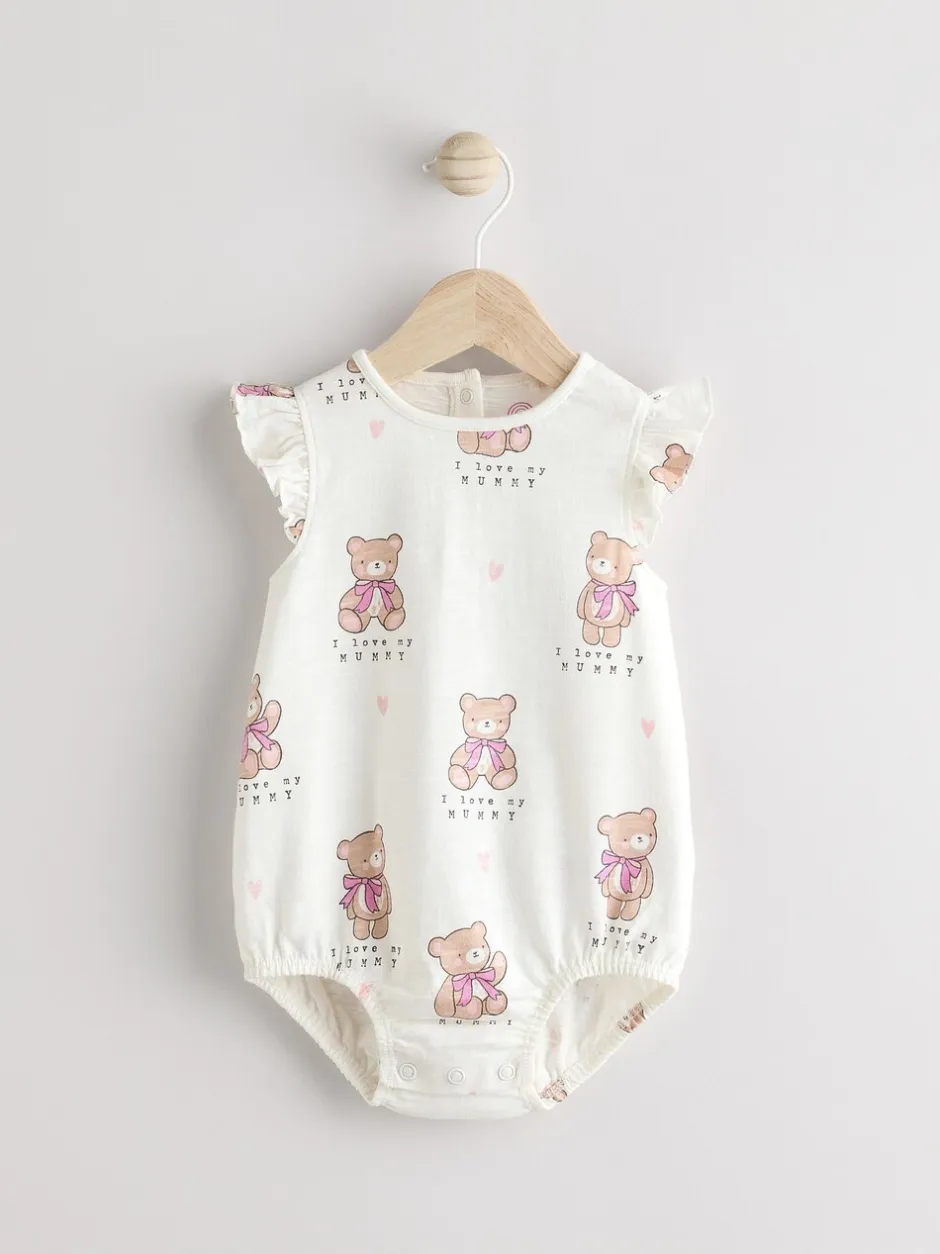 Rompertjes En Tuinbroeken|Next - Pofbroekrompertje White I Love My Mummy