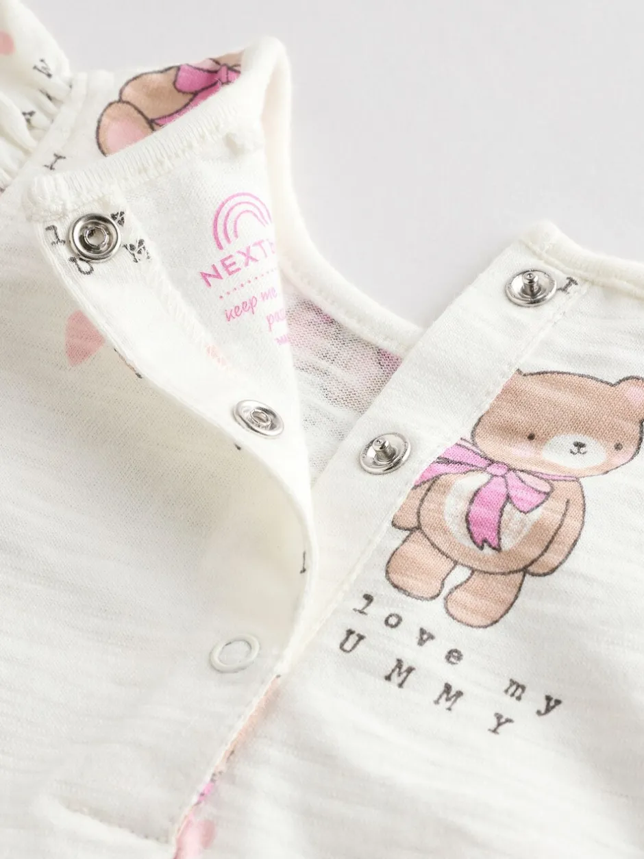 Rompertjes En Tuinbroeken|Next - Pofbroekrompertje White I Love My Mummy