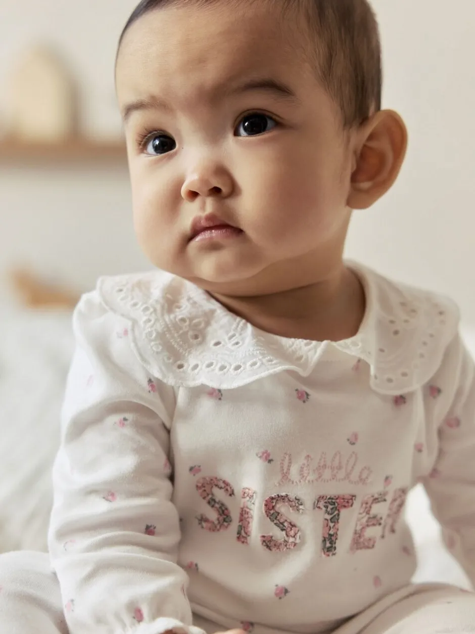 Babypakjes En Babypyjama's|Next - Gezinspyjama voor baby's (0-2jr) White Little Sister