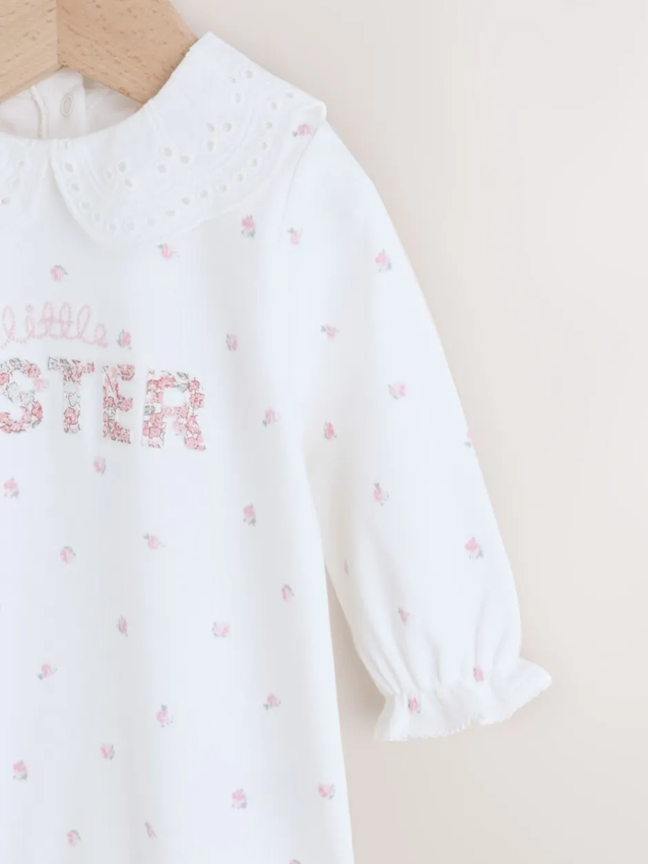 Babypakjes En Babypyjama's|Next - Gezinspyjama voor baby's (0-2jr) White Little Sister