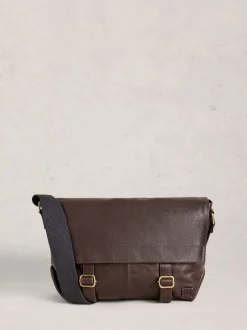 Tassen|White Stuff Connor Leather Messenger Bag