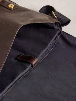 Tassen|White Stuff Connor Leather Messenger Bag