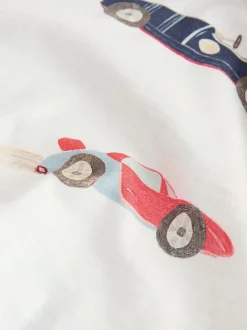 T-Shirts|Tops|Next - Short Sleeve All-Over Print T-Shirt (3 Month-7 Years) (3mths-7yrs) White Watercolour Car