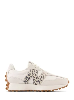 Sneakers|New Balance White/Leopard Print - 327 - Sneakers