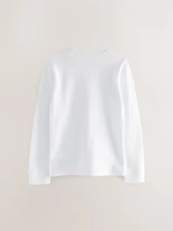 Schoolkleding|Nachtkleding En Pyjama's*Next Wit - 2 -pack thermische tops met lange mouwen (2-16jr)