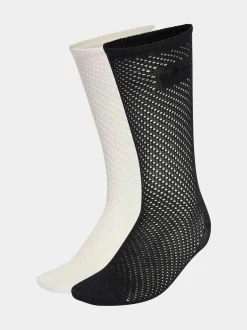 Sokken En Panty's*adidas originals - Crochet Crew Socks 2 Pack Wit