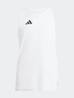 Rompertjes En Hemdjes|adidas - Team Kids Tanktop Wit