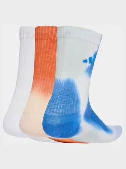 Sokken|Sokken*adidas - Tie-Dye Sokken 3 paar Wit