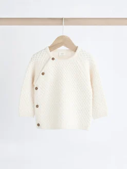 Sets En Combisets|Truien En Breisels|Next Wit - Baby Set van gebreide Trui en Broeken (0mnd-2jr)