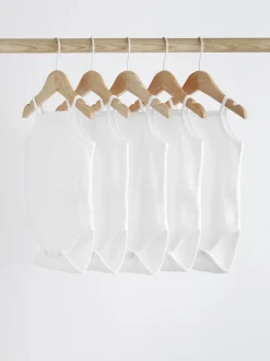 Rompertjes En Hemdjes|Rompertjes En Hemdjes*Next Wit - Baby Strappy Bodysuits