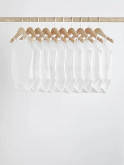 Rompertjes En Hemdjes|Rompertjes En Hemdjes|Next Wit - Baby Strappy Bodysuits