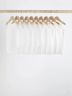 Rompertjes En Hemdjes|Rompertjes En Hemdjes|Next Wit - Baby Strappy Bodysuits