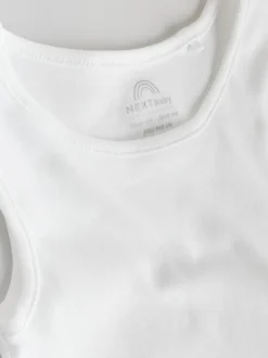 Rompertjes En Hemdjes|Rompertjes En Hemdjes|Next Wit - Babyrompertjes met hemdje