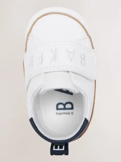 Babyschoenen|Sneakers|Baker by Ted Baker - paddersneakers voor jongens Wit