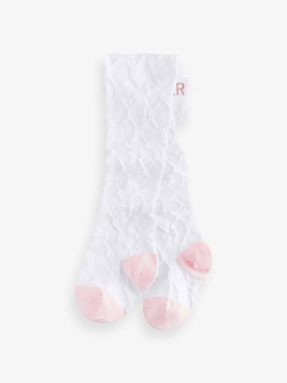 Sokken En Panty's*Baker by Ted Baker - panty's verpakking van 2 Wit