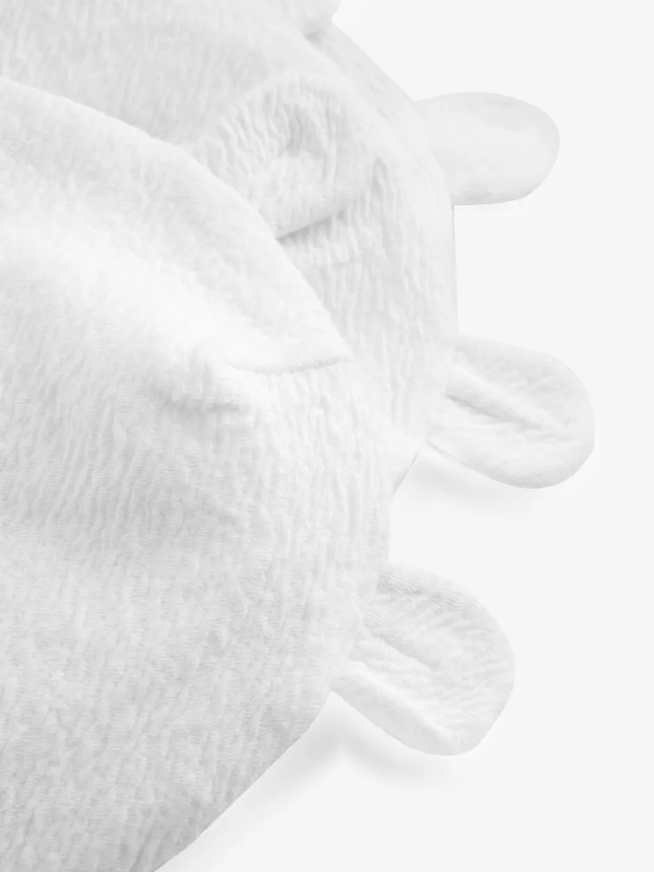 Mutsjes En Antikrabwantjes|Next - Beanie Jersey baby mutsen 3 set (0-12mnd) Wit
