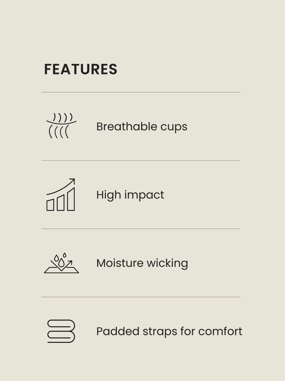 Beha's|Next - B-G Active sportbeha met hoge impact, Dry Tech, beugelbeha met volle cups Wit