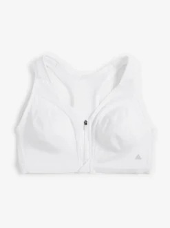Sportkleding|Beha's*Next - B-GG Active Sports high impact Dry Tech-sportbeha met rits aan de voorkant Wit