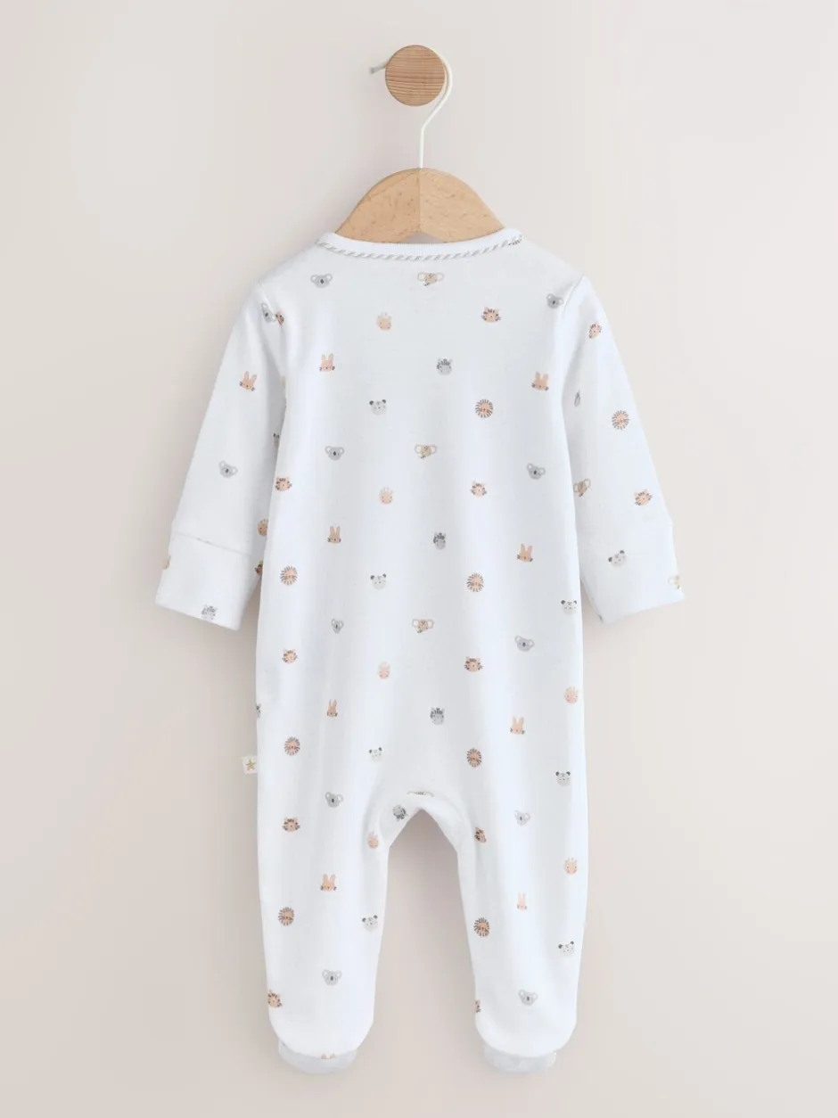 Babypakjes En Babypyjama's*Next Wit - Born in 2026 baby pyjama en muts set (0 - 9 mnd)
