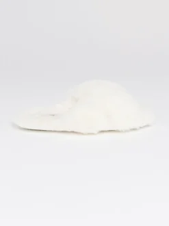 Pantoffels|Boux Avenue - Cross Band Slippers Wit