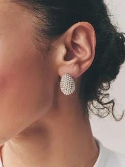 Sieraden|Next Wit - Bruidsoorknopjes met traanvormig pareleffect