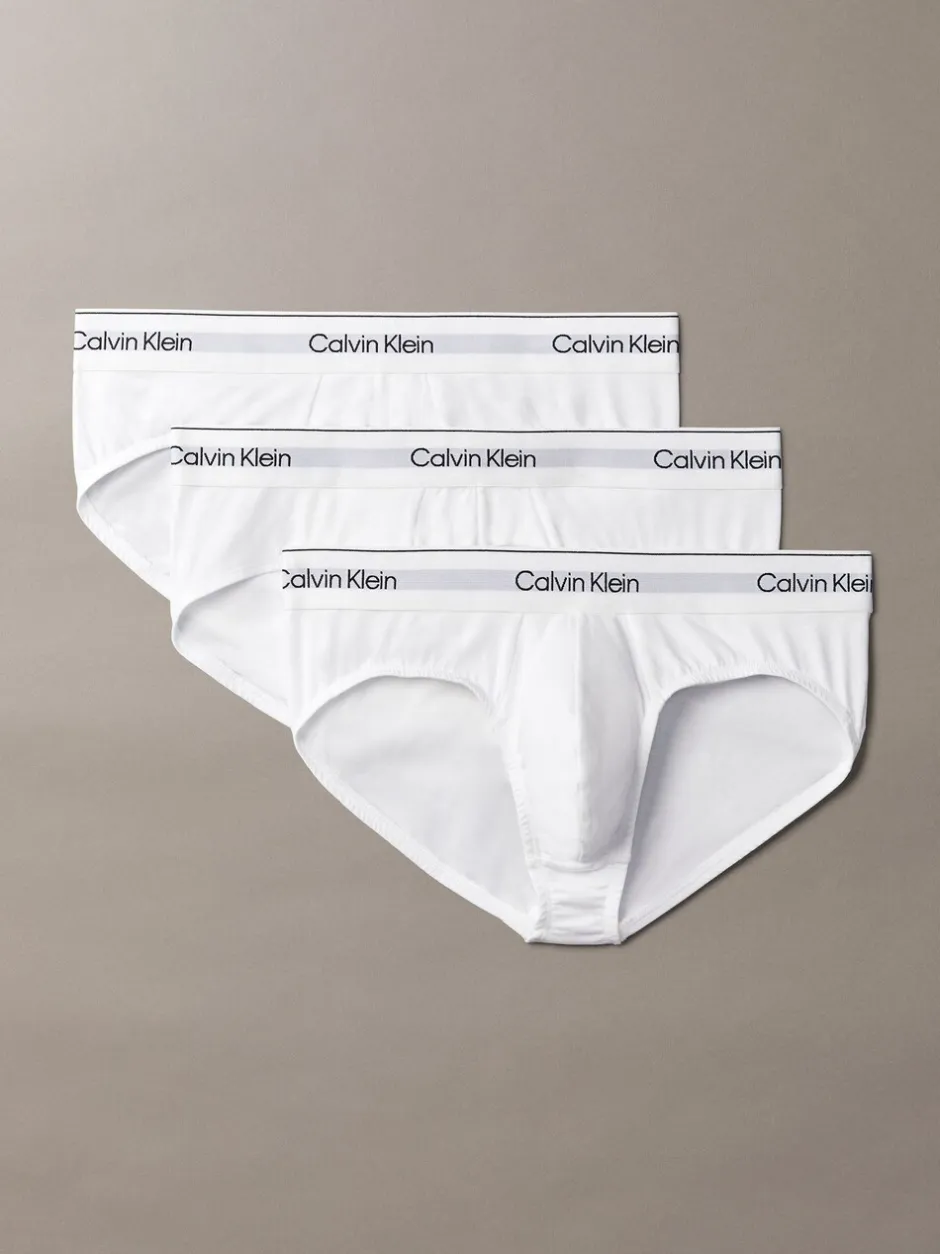 Ondergoed|Ondergoed*Calvin Klein - 3 Pack Briefs - Icon Cotton Stretch Wit