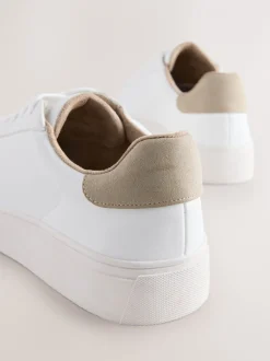 Schoenen*Next - Chic-casual lange sneakers Wit