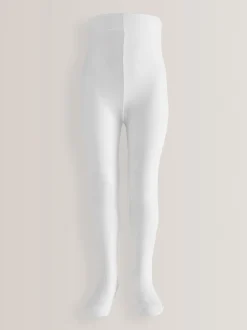 Sokken En Panty's|Sokken En Panty's|Next Wit - 40-denier maillot met stippen