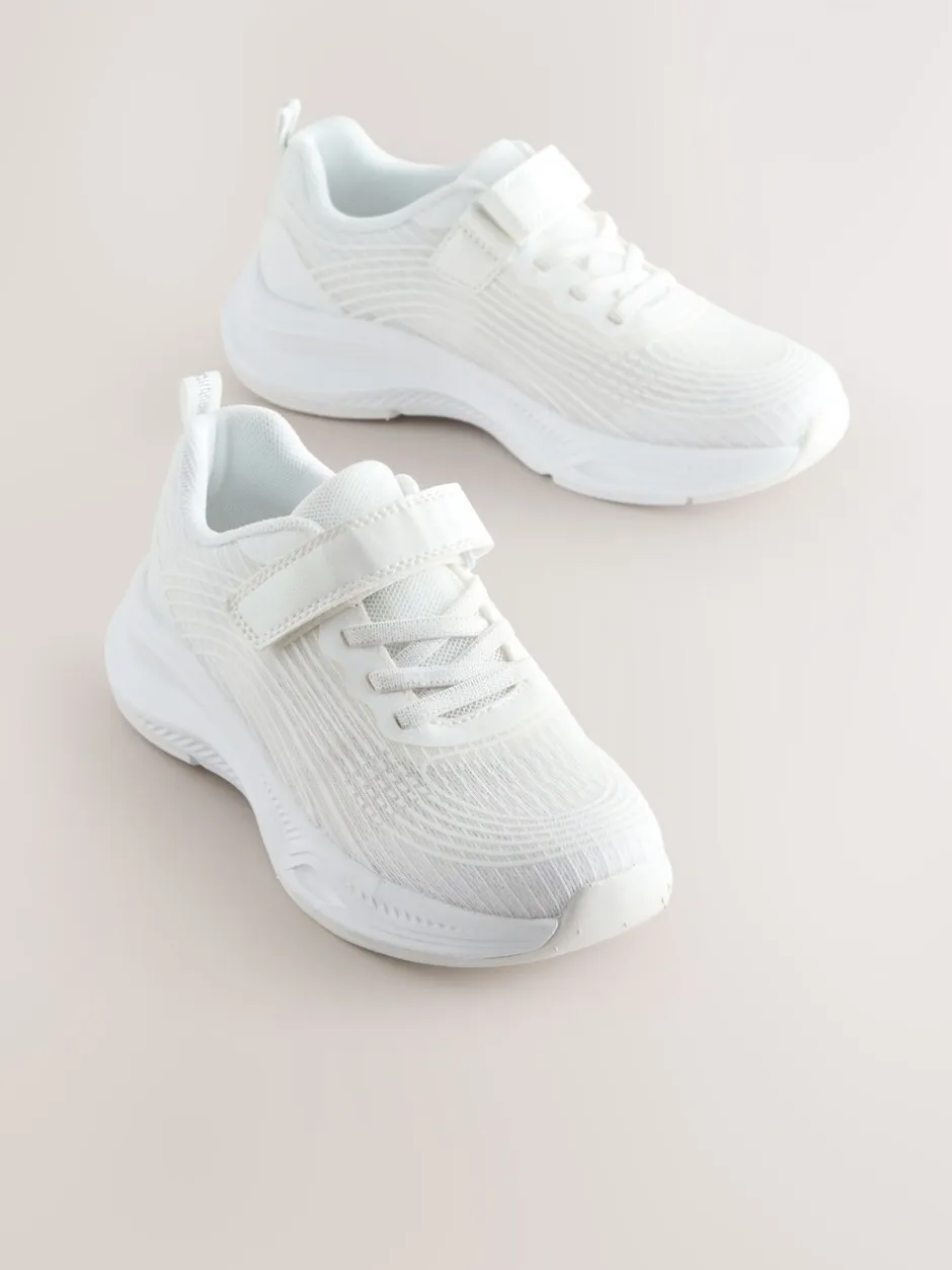 Sneakers|Sneakers*Next - Elastische sneakers met veters Wit