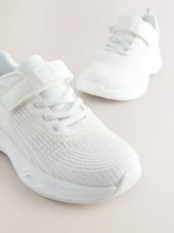 Sneakers|Sneakers*Next - Elastische sneakers met veters Wit