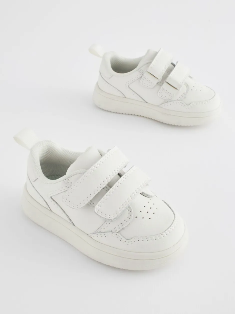 Eerste Schoentjes|Sneakers|Next - First Walker babyschoentjes van leer met klittenbandsluiting Wit