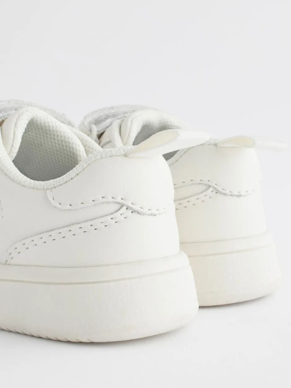 Eerste Schoentjes|Sneakers|Next - First Walker babyschoentjes van leer met klittenbandsluiting Wit