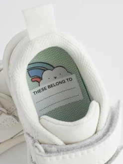 Eerste Schoentjes|Sneakers|Next - First Walker babyschoentjes van leer met klittenbandsluiting Wit