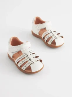 Babyschoenen*Next - First Walker Fisherman Shoes Wit