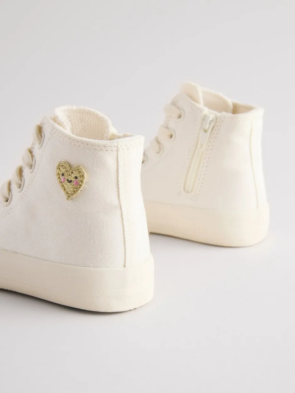 Sneakers|Next Wit - Hoge sneakers