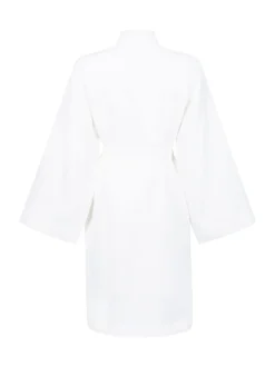 Badjassen|Hunkemoller - Hunkemöller Waffle White Bathrobe Wit