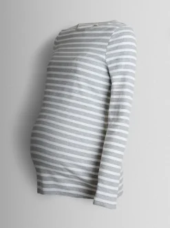 Moederschap*Jojo Maman Bébé Wit - 2-Pack Ribbed Maternity & Nursing Tops