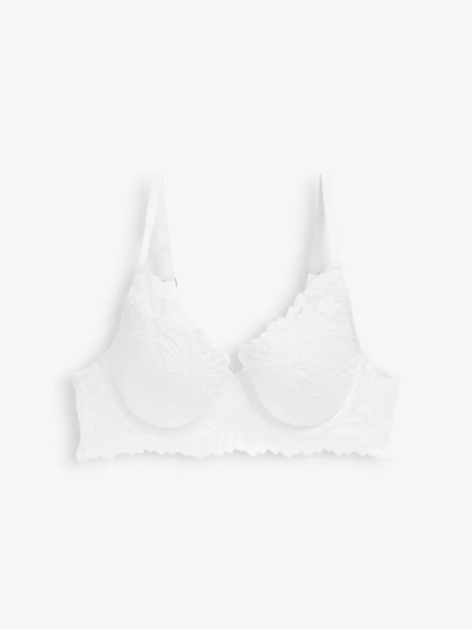 Beha's*Next Wit - Kanten ultieme comfortabele beha