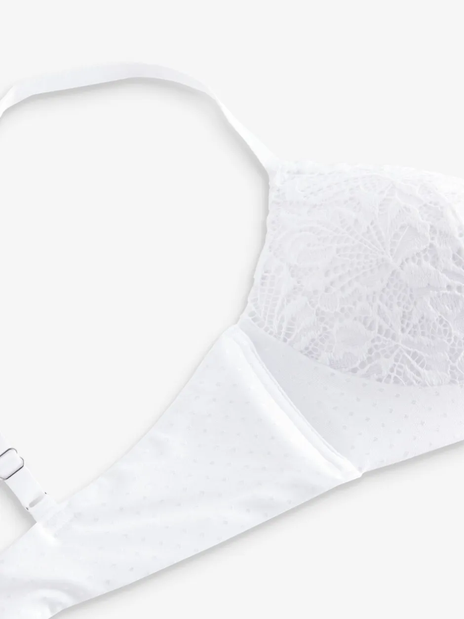 Beha's*Next Wit - Kanten ultieme comfortabele beha