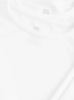 Tops|Ondergoed|Next Wit - Kind To Skin T-shirts met lange mouwen 2 stuks (9mnd-12jr)