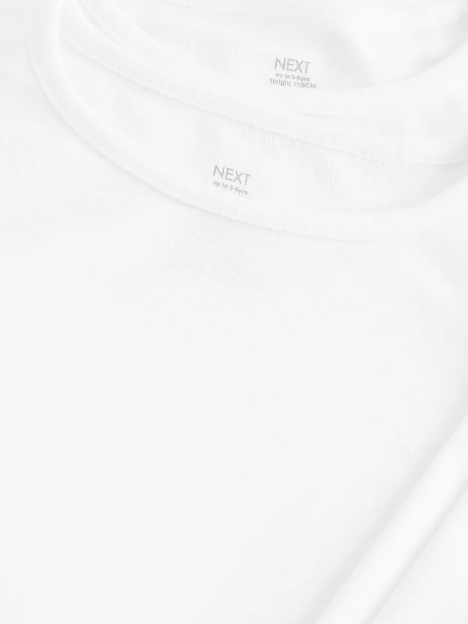 Tops|Ondergoed|Next Wit - Kind To Skin T-shirts met lange mouwen 2 stuks (9mnd-12jr)