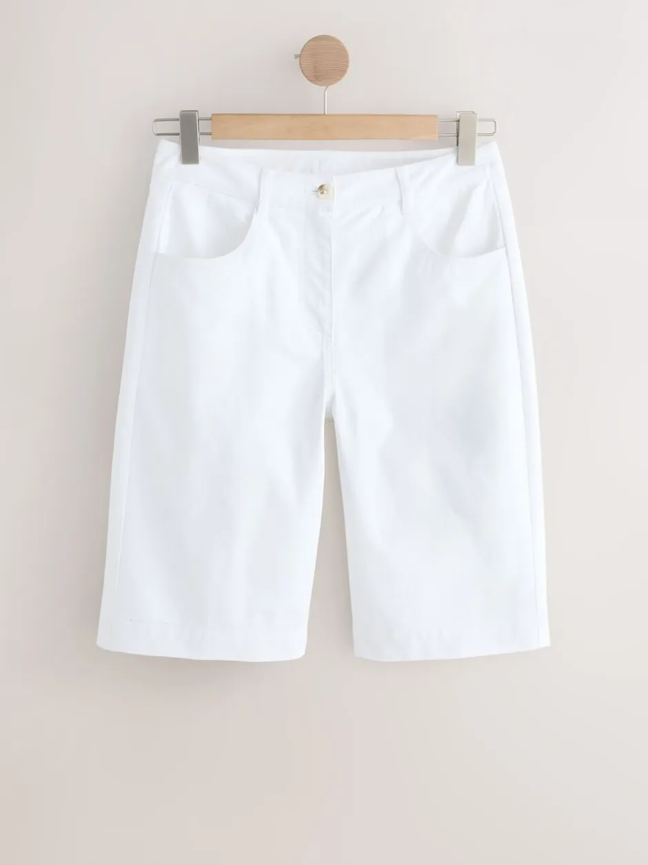 Shorts*Next - Knielange short Wit