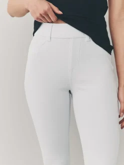 Leggings En Joggingbroeken|Next - Legging van jersey-denim Wit