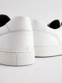 Schoenen|Next - Leren sneakers Wit
