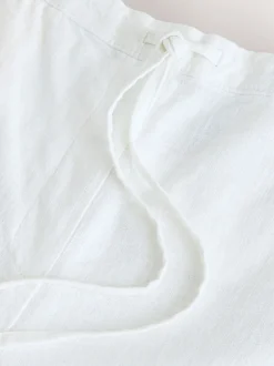 Shorts*Next Wit - Linen Blend Pull On Shorts