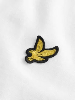 T-Shirts En Hemden|Lyle & Scott Wit - T-shirt met ronde hals van katoen
