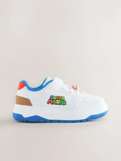 Sneakers|Next Wit - Mario Elastische Vetersneakers