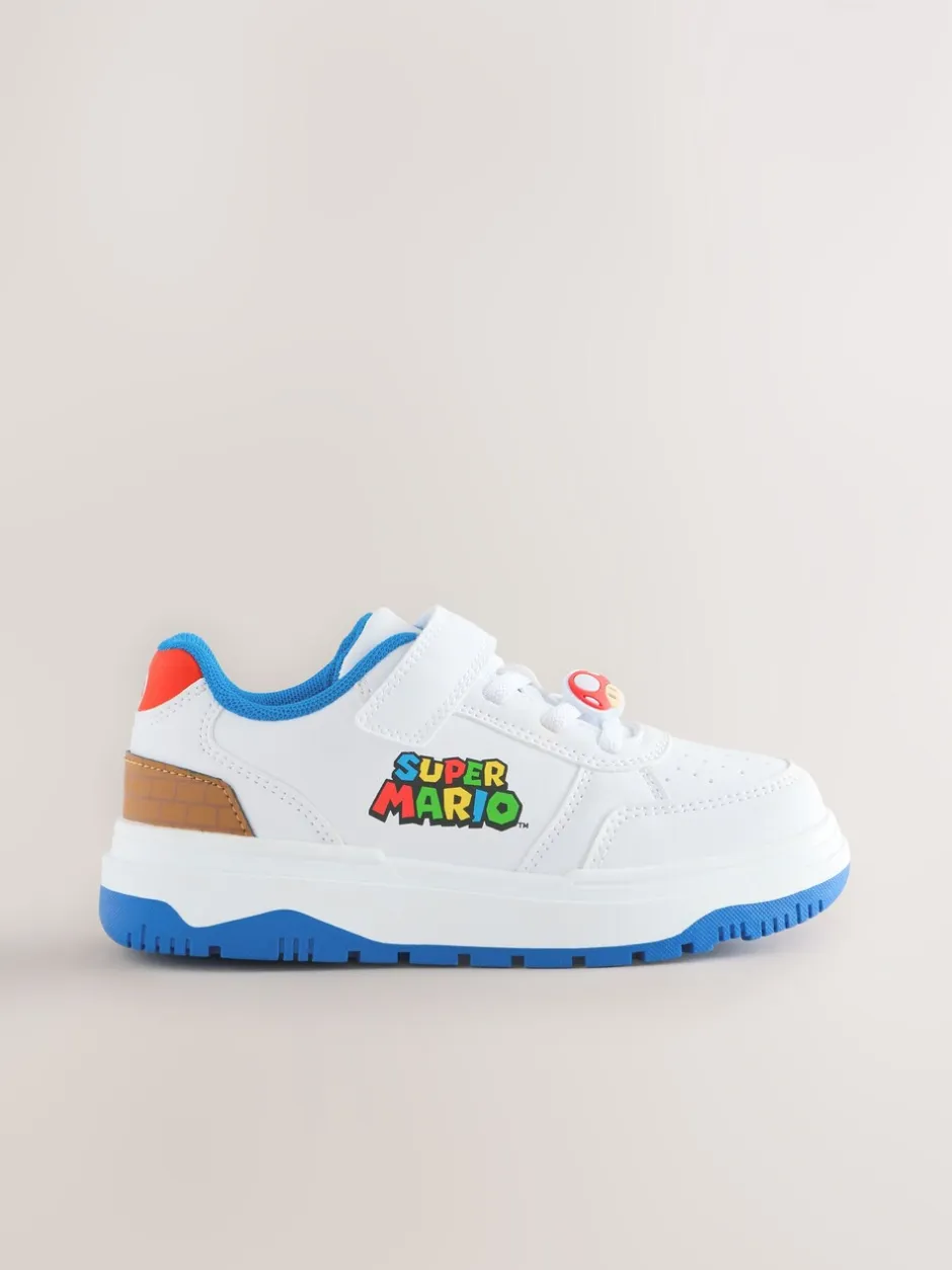 Sneakers|Next Wit - Mario Elastische Vetersneakers