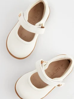 Babyschoenen|Next - Mary Jane-schoentjes voor eerste babypasjes Wit